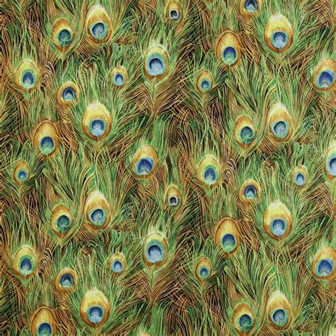 metallic peacock precut fabric|Peacock Garden .